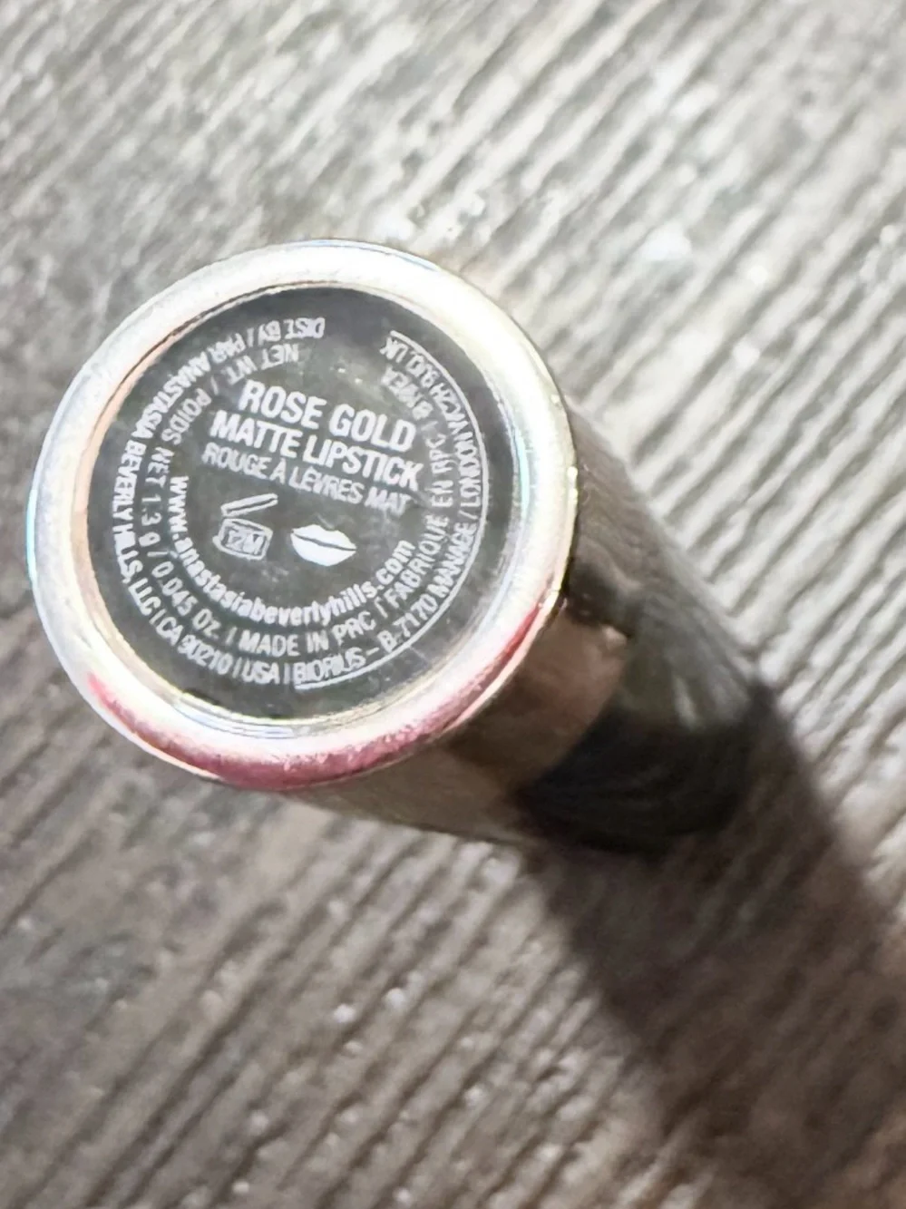 🌹 New Anastasia Beverly Hills Rose Gold Lipstick